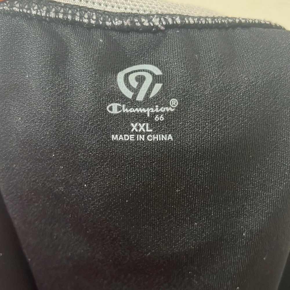 Champion C9 Black Reflective Running Shorts Size XXL